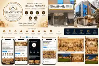 Shantinath Banquets project showcase