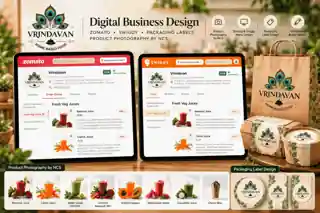 Vrindavan Home Based Food project showcase